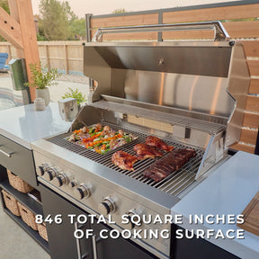 Timber Rock Outdoor Grill Cook Station